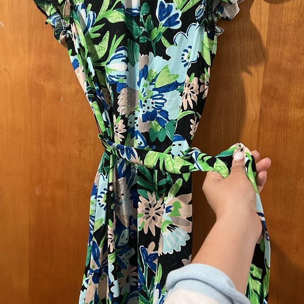 Kate Spade New York Full Bloom Floral Mini Dress Size 2 - Picture 11 of 12